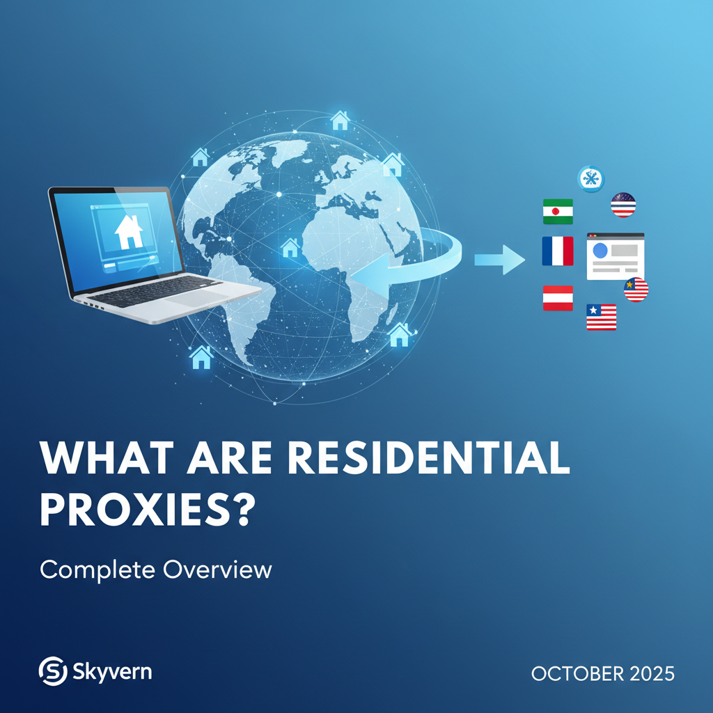 What Are Residential Proxies? Complete Overview October 2025