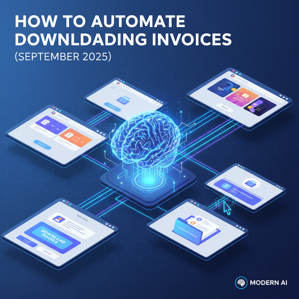 How to Automate Downloading Invoices (September 2025)