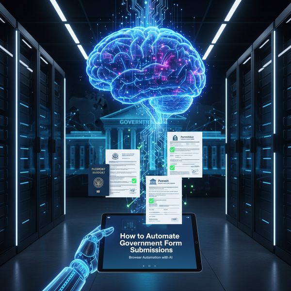 How to Automate Government Form Submissions with Browser Automation